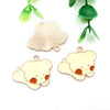 Alloy Cartoon Animal Dripping Oil Keychain Necklace Jewelry Pendant