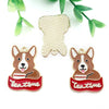 Alloy Cartoon Animal Dripping Oil Keychain Necklace Jewelry Pendant