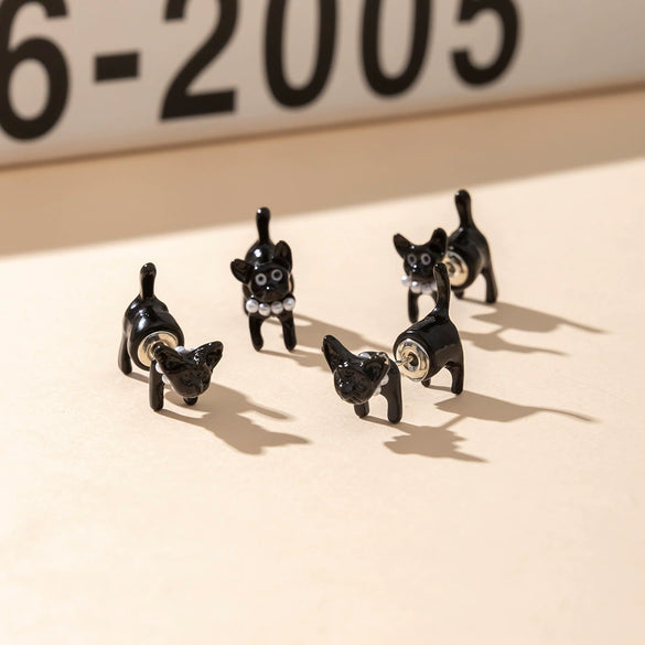 Alloy Cartoon Animals Zodiac Electroplated Women's Earrings