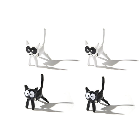 Alloy Cartoon Animals Zodiac Electroplated Women's Earrings