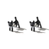 Alloy Cartoon Animals Zodiac Electroplated Women's Earrings