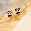 Alloy Cartoon Cute Dripping Oil Animal Flower Women's Ear Clips