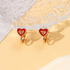 Alloy Cartoon Cute Dripping Oil Animal Flower Women's Ear Clips