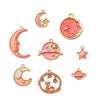 Alloy Cartoon Dripping Oil Handmade Pendant Earrings Jewelry Mobile Phone Shell Accessories Wholesale