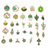 Alloy Cartoon Dripping Oil Handmade Pendant Earrings Jewelry Mobile Phone Shell Accessories Wholesale