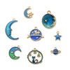 Alloy Cartoon Dripping Oil Handmade Pendant Earrings Jewelry Mobile Phone Shell Accessories Wholesale