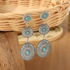 Alloy Cartoon Geometric Pumpkin Flower Earrings Electroplating