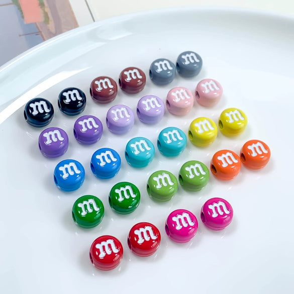 Alloy Cartoon Japanese Letters Baking Paint Hair Accessories And Mobile Phone Chain Decoration