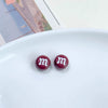 Alloy Cartoon Japanese Letters Baking Paint Hair Accessories And Mobile Phone Chain Decoration