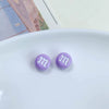 Alloy Cartoon Japanese Letters Baking Paint Hair Accessories And Mobile Phone Chain Decoration