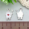 Alloy Cartoon Oil Drop Keychain Pendant Jewelry Accessories