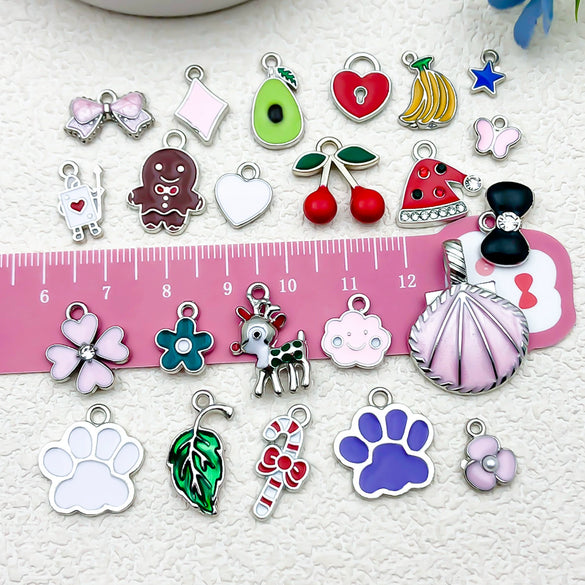 Alloy Cartoon Oil Drop Keychain Pendant Jewelry Accessories
