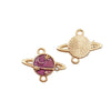 Alloy Cartoon Totem Dripping Oil Style Pendant Necklace Bracelet Earrings Accessories