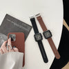 Alloy Case Casual Style Square Dial Quartz Watch For Teenagers And Middle School Students