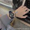 Alloy Casual Sports Watch For Teenager Students Waterproof Quartz Large Dial Leisure Style