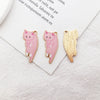 Alloy Cat Dripping Oil Pendant Accessories For Diy Jewelry