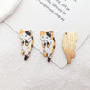 Alloy Cat Dripping Oil Pendant Accessories For Diy Jewelry