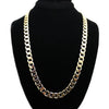 Alloy Chain Hip-Hop Fashion Simple Necklace Wide Long Necklace