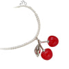 Alloy Cherry Pendant Electroplated Handmade Jewelry Accessories Bracelet Necklace