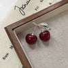 Alloy Cherry Pendant Electroplated Handmade Jewelry Accessories Bracelet Necklace