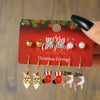 Alloy Christmas Oil Drop Geometric Earrings With Snowflake Bell Cartoon Elements Highend Electroplated