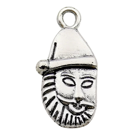 Alloy Christmas Series Pendant Accessories With Snowman Christmas Tree Deer Snowflake Natural Style Electroplating Treatment