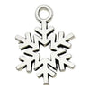 Alloy Christmas Series Pendant Accessories With Snowman Christmas Tree Deer Snowflake Natural Style Electroplating Treatment