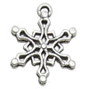 Alloy Christmas Series Pendant Accessories With Snowman Christmas Tree Deer Snowflake Natural Style Electroplating Treatment