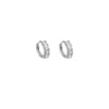 Alloy Circle Ear Buckle Women's Animal Zodiac Pattern Electroplated Ear Jewelry
