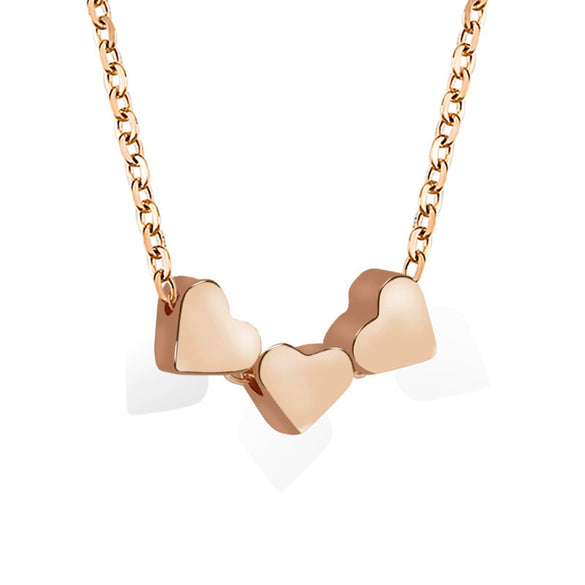 Alloy Clavicle Chain Simple Style Electroplating Women's Necklace
