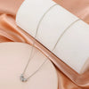 Alloy Clavicle Chain Simple Style Electroplating Women's Necklace