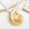 Alloy Conch Animal Zodiac Retro Exaggerated Female Pendant Necklace