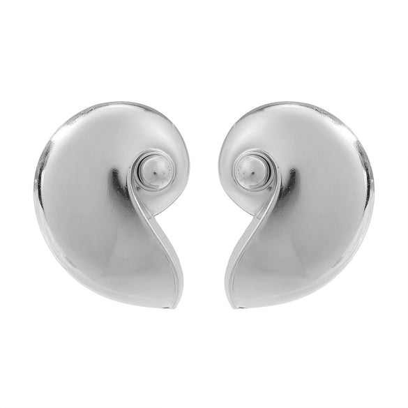 Alloy Conch Earrings With Animals Zodiac Style Electroplated For Women