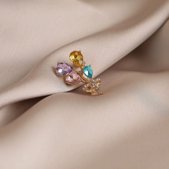 Alloy Confession Balloon Brooch Electroplating Minimalist Women's Suit Accessories