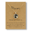 Alloy Constellation Pendant O Chain Necklace With Electroplated Finish Unisex Fashion Jewelry For Couples And Best Friends