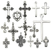 Alloy Crosses Electroplating Diy Jewelry Accessories Pendant Necklace Sweater Chain Decoration Material