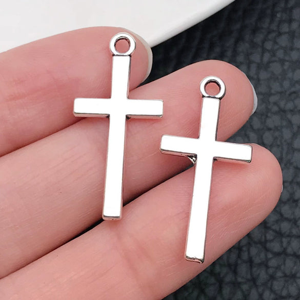 Alloy Crosses Electroplating Diy Jewelry Accessories Pendant Necklace Sweater Chain Decoration Material