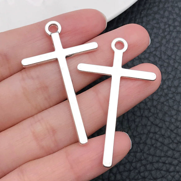 Alloy Crosses Electroplating Diy Jewelry Accessories Pendant Necklace Sweater Chain Decoration Material