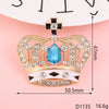 Alloy Crown Letter Pearl Handmade Diamond Rhinestone Jewelry Accessories Phone Case