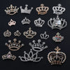 Alloy Crown Letter Pearl Handmade Diamond Rhinestone Jewelry Accessories Phone Case