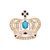 Alloy Crown Letter Pearl Handmade Diamond Rhinestone Jewelry Accessories Phone Case