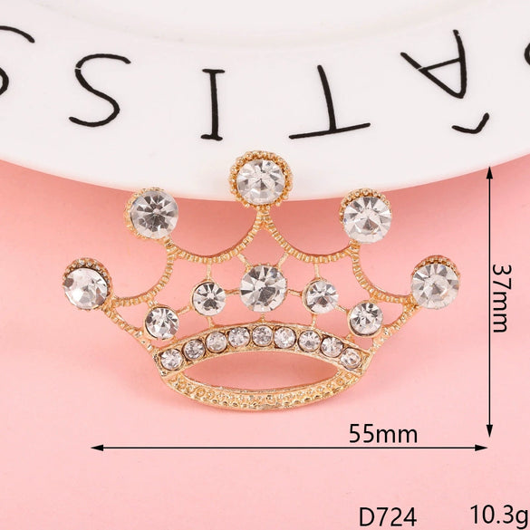 Alloy Crown Letter Pearl Handmade Diamond Rhinestone Jewelry Accessories Phone Case