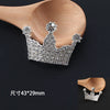 Alloy Crown Letter Pearl Handmade Diamond Rhinestone Jewelry Accessories Phone Case