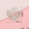 Alloy Crown Letter Pearl Handmade Diamond Rhinestone Jewelry Accessories Phone Case