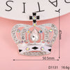Alloy Crown Letter Pearl Handmade Diamond Rhinestone Jewelry Accessories Phone Case