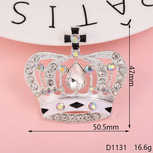 Alloy Crown Letter Pearl Handmade Diamond Rhinestone Jewelry Accessories Phone Case