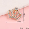 Alloy Crown Letter Pearl Handmade Diamond Rhinestone Jewelry Accessories Phone Case