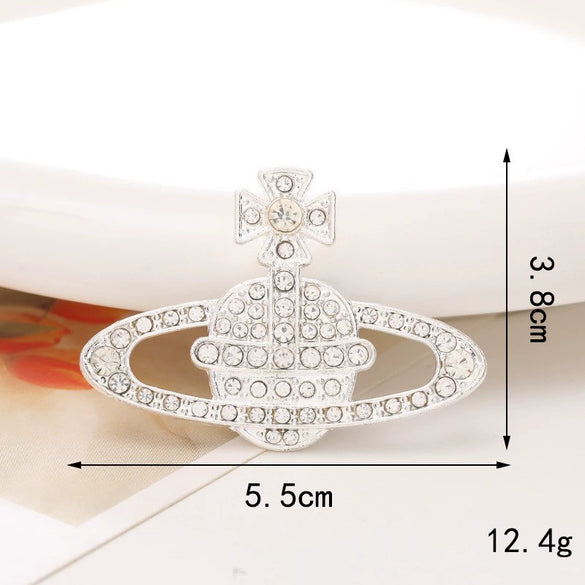Alloy Crown Letter Pearl Handmade Diamond Rhinestone Jewelry Accessories Phone Case