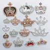 Alloy Crown Letter Pearl Handmade Diamond Rhinestone Jewelry Accessories Phone Case
