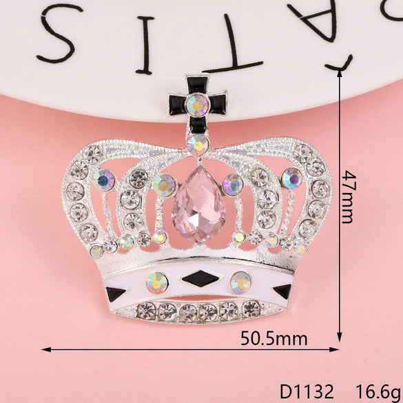Alloy Crown Letter Pearl Handmade Diamond Rhinestone Jewelry Accessories Phone Case